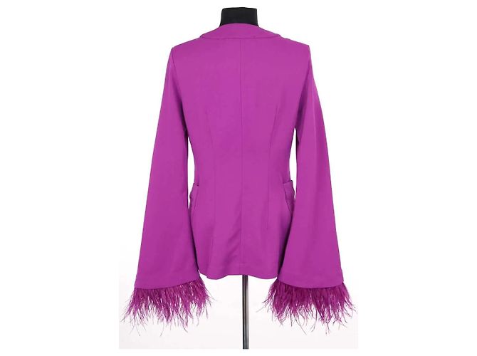 Blazer violeta de viscosa Essentiel Antwerp Púrpura - vista 4