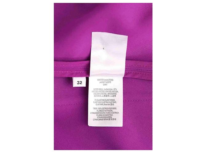 Blazer violeta de viscosa Essentiel Antwerp Púrpura - vista 7