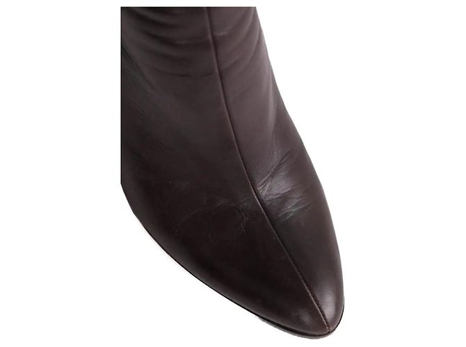 Sergio Rossi Lederstiefel braun - Ansicht 4