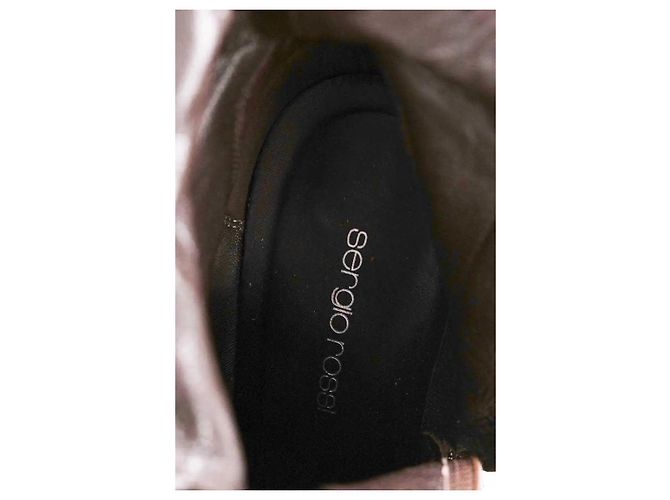 Sergio Rossi Lederstiefel braun - Ansicht 7