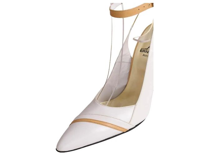 Autre Marque Saltos Maison Ernest em pele branca tamanho 37 Branco - vista 5