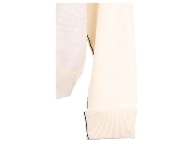 Cárdigan Lacoste de lana beige - vista 4