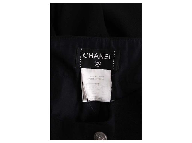 Chanel Hose aus Wolle schwarz - Ansicht 5