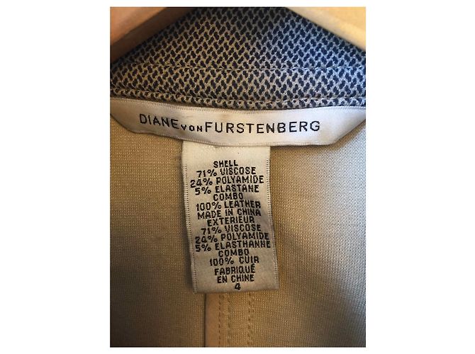 Giacca Diane Von Furstenberg T.36 Grigio - vista 3