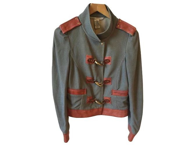 Giacca Diane Von Furstenberg T.36 Grigio - vista 4