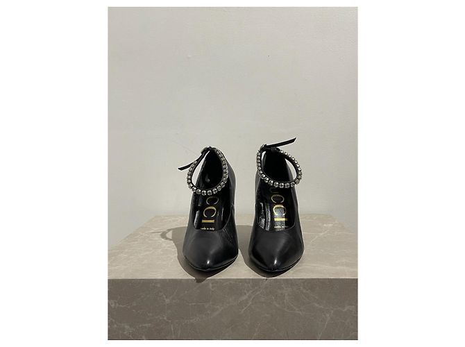 Décolleté Gucci neri T.37,5 Nero - vista 3