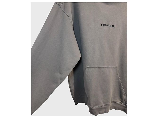 Sudadera Balenciaga gris T.M - vista 3
