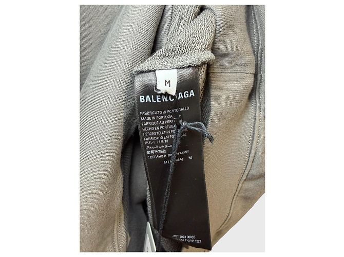 Sudadera Balenciaga gris T.M - vista 7