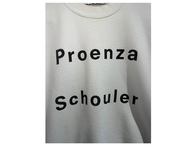 Proenza Schouler Sweatshirt weiß T.XS - Ansicht 2