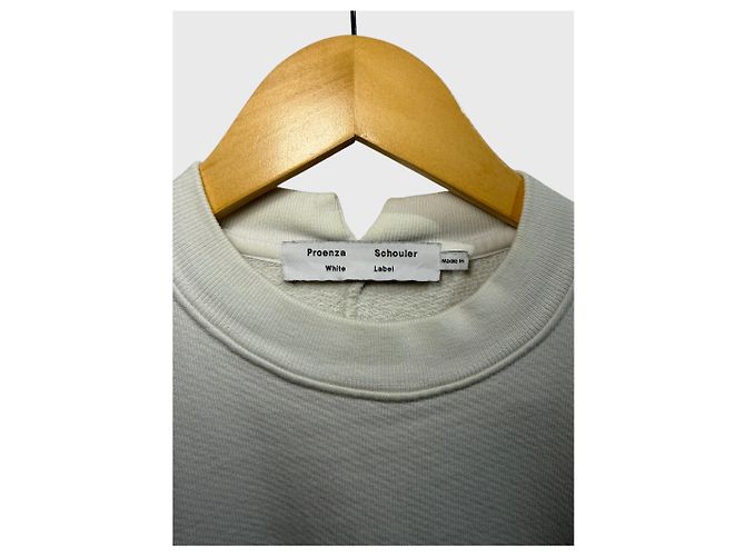 Proenza Schouler Sweatshirt weiß T.XS - Ansicht 5