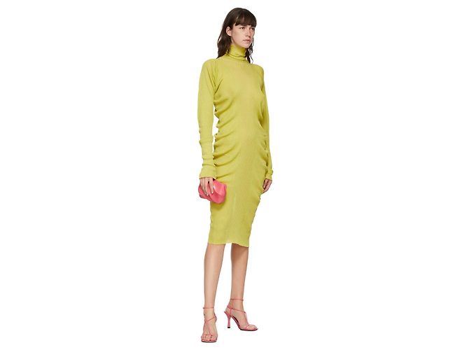 Sandali Bottega Veneta Strappy T.37 Rosa - vista 8