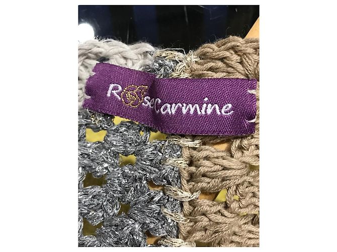 Autre Marque Weste Rose Carmine T.U. Mehrfarben - Ansicht 4