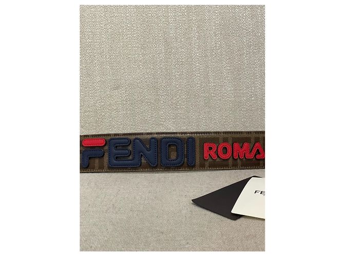 Fendi Taschenriemen NEU Braun - Ansicht 3