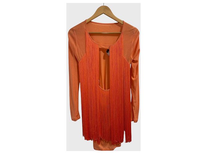 Stella Mc Cartney Stella McCartney Kleid orange T.38 - Ansicht 2