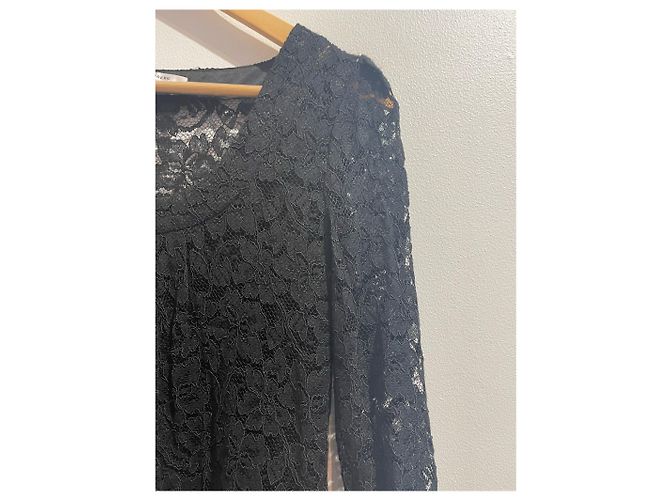 Diane Von Furstenberg Kleid schwarz T.2 - Ansicht 3