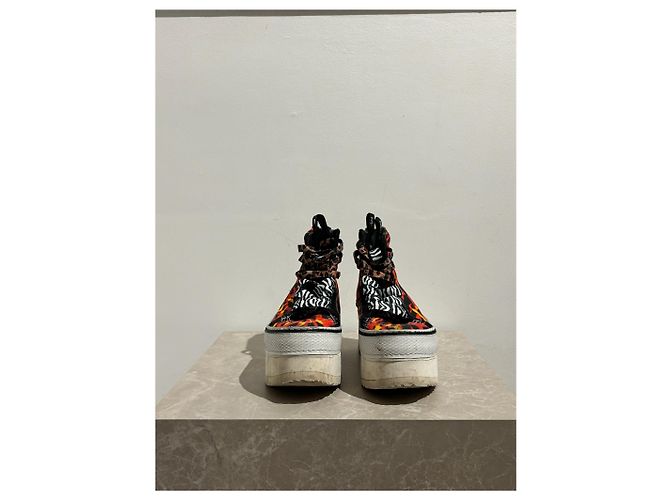Lanvin Sneaker R13 flammes T.37 Rot - Ansicht 3