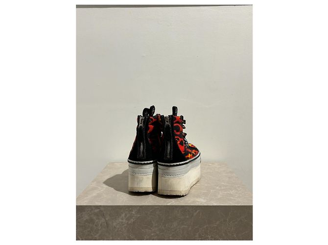 Lanvin Sneaker R13 flammes T.37 Rot - Ansicht 4
