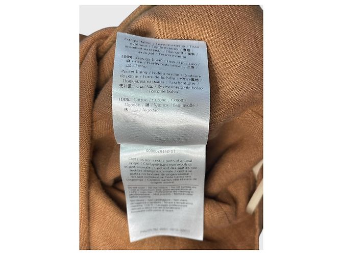 Valentino Garavani Vestido Valentino camel T.36 Camello - vista 8