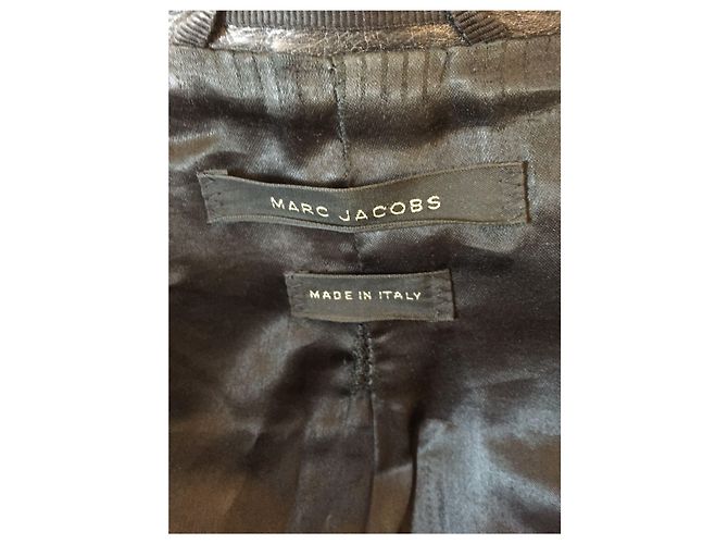 Casaco de couro Marc Jacobs T.44 Preto - vista 3
