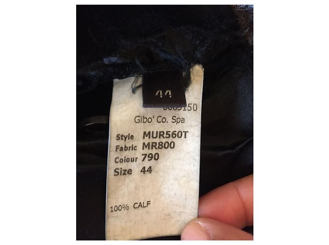 Casaco de couro Marc Jacobs T.44 Preto - vista 4