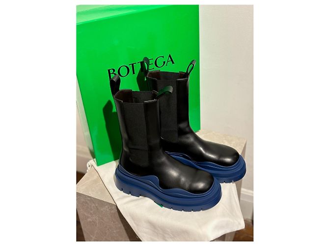 Bottega Veneta Botas Bottega Venetta negras T.38,5 Negro - vista 10