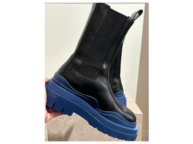 Bottega Veneta Botas Bottega Venetta negras T.38,5 Negro - vista 6
