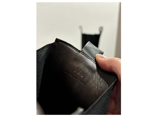Bottega Veneta Botas Bottega Venetta negras T.38,5 Negro - vista 8