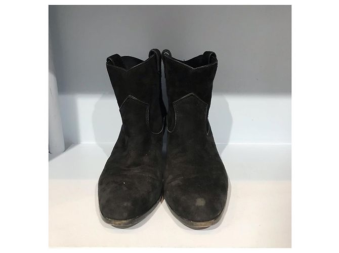 Gianvito Rossi Boots schwarz T.39,5 - Ansicht 3