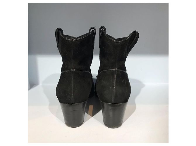 Gianvito Rossi Boots schwarz T.39,5 - Ansicht 4