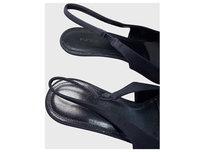 Mules Balenciaga Knife nere T.40 Nero - vista 10