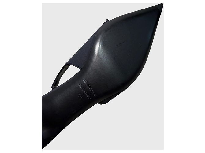 Mules Balenciaga Knife nere T.40 Nero - vista 7