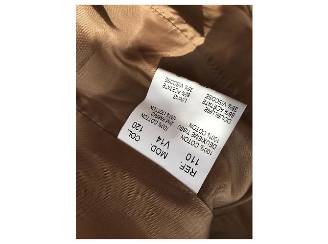 Blouson Carven beige T.XS - vista 4