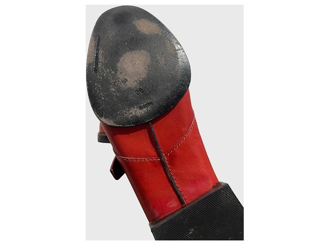 Derbies Alexander Wang rouge T.36 Red - view 7