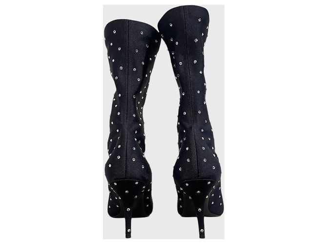 Stivaletti Balenciaga neri T.37 Nero - vista 5