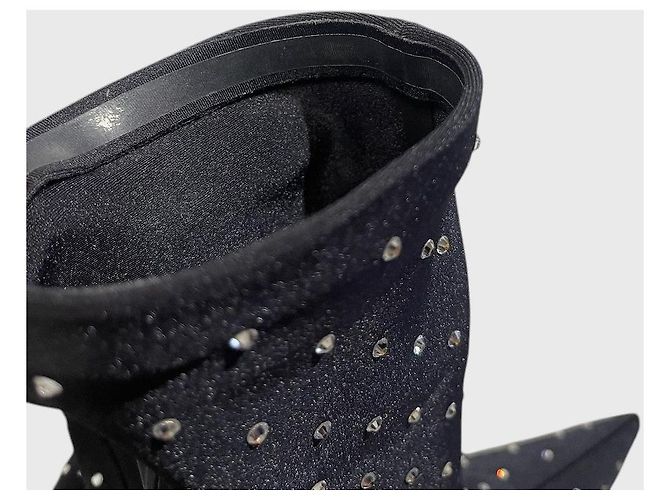 Stivaletti Balenciaga neri T.37 Nero - vista 7