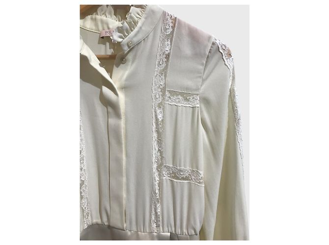 Vestido Dice Kayek écrue T.40 Beige - vista 2