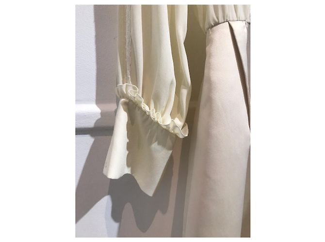 Vestido Dice Kayek écrue T.40 Beige - vista 4