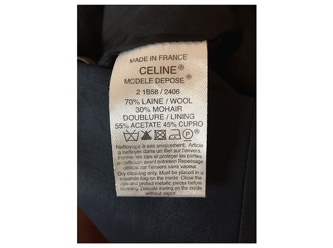Céline Celine Hose Marineblau T.38 - Ansicht 5