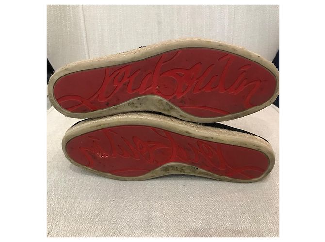 Espadrilles Christian Louboutin T.40 Blu - vista 7