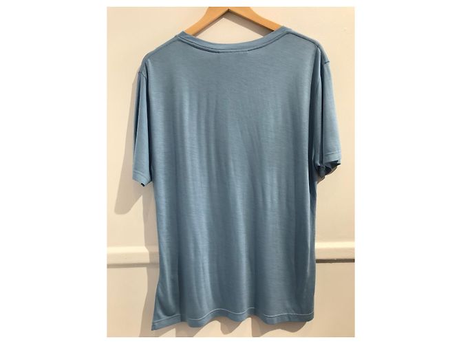 Courreges Camiseta Courrèges azul T.L NUEVA - vista 2