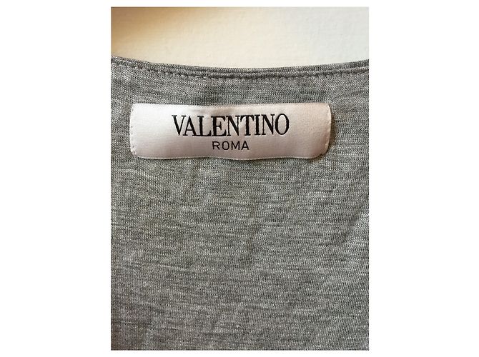 Valentino Garavani Top Valentino gris T.36 - vista 3