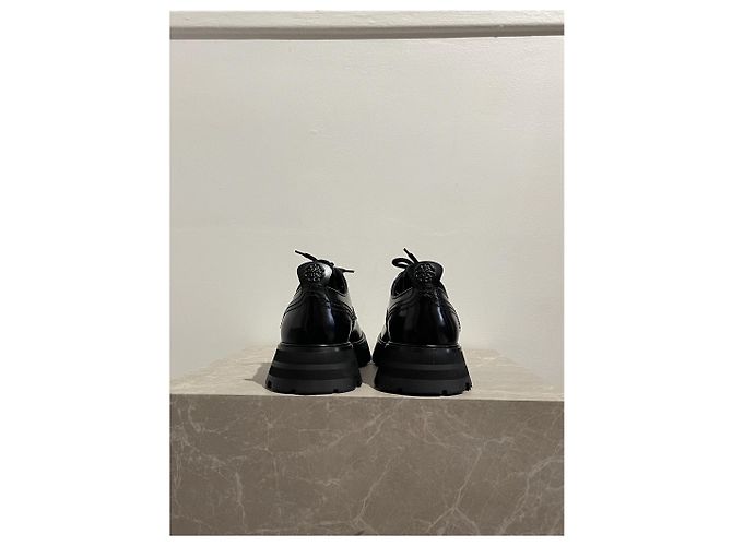 Alexander McQueen Derby Schuhe schwarz T.38.5 - Ansicht 4