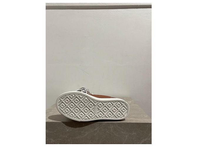 Autre Marque Dior Kids Sneaker aus rosa Samt Größe 34 Pink - Ansicht 7