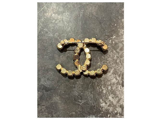 Chanel CC Brosche mehrfarbig Golden - Ansicht 3