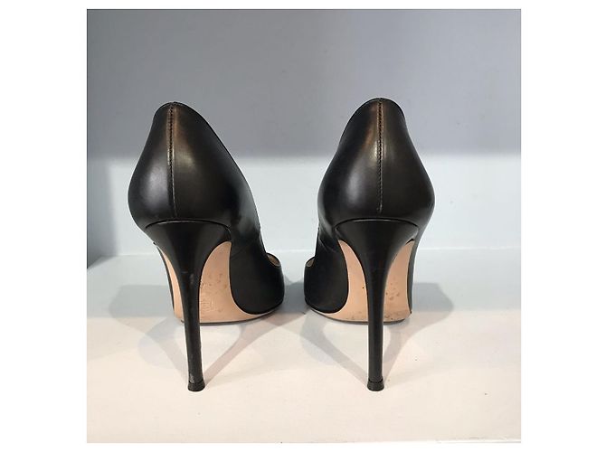 Décolleté Gianvito Rossi neri T.36 Nero - vista 4