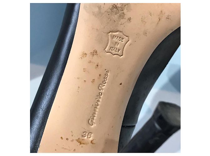 Décolleté Gianvito Rossi neri T.36 Nero - vista 6