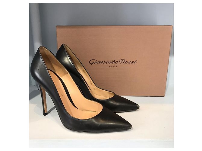 Décolleté Gianvito Rossi neri T.36 Nero - vista 7