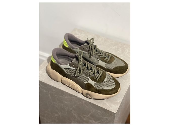 Valentino Garavani Sneakers Valentino kaki T.46 IT Cachi - vista 2