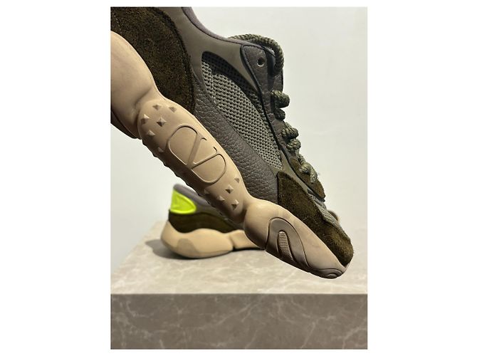 Valentino Garavani Sneakers Valentino kaki T.46 IT Cachi - vista 7