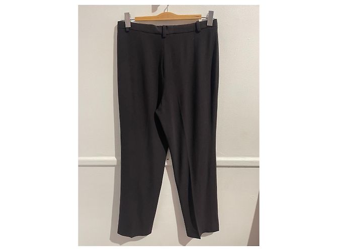 Pantalones Christian Dior marrón T.42 Castaño - vista 3